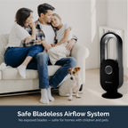 Rediffusion Bladeless Cooling Fan Black