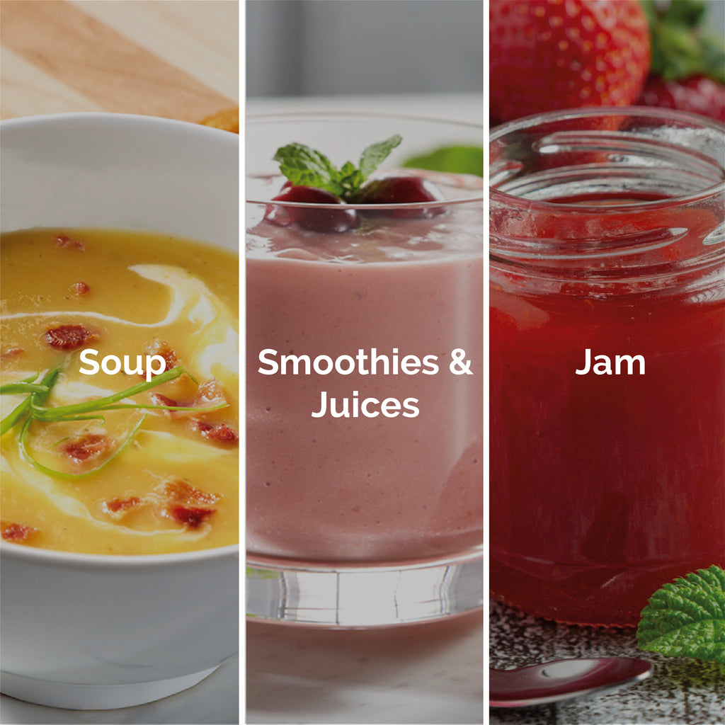 Rediffusion SmartSoup Plus 3-in-1 Soup, Smoothie & Jam Maker - Black