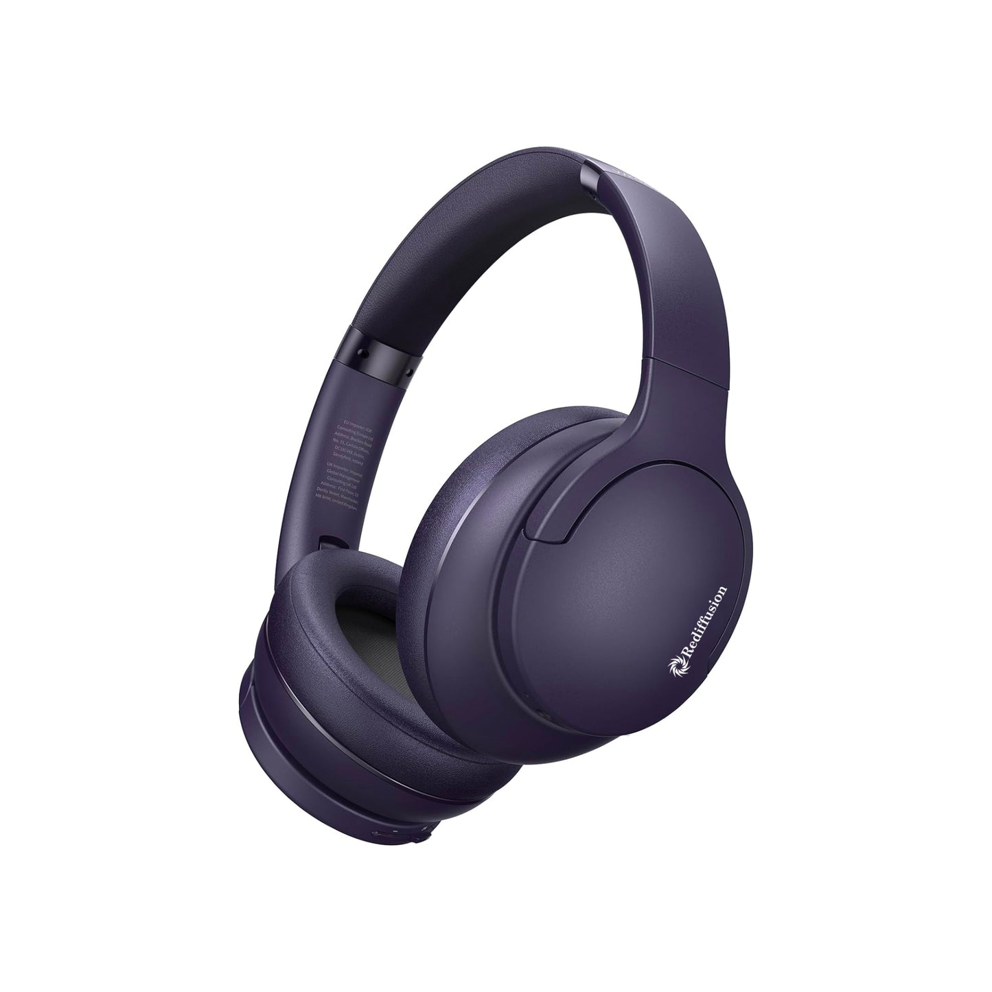 Rediffusion Purple Bluetooth Headphones