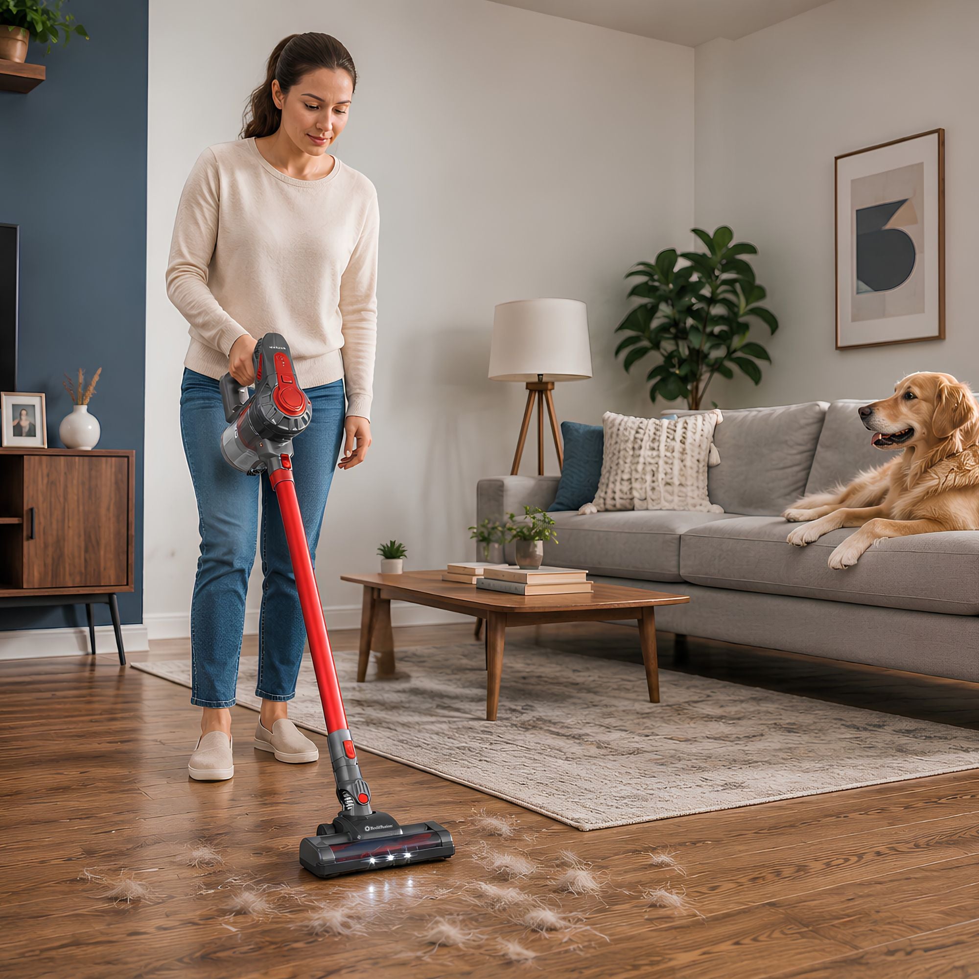 Rediffusion Turbo 2 in 1 Cordless Stick Vacuum Cleaner