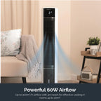 Rediffusion ArcticBreeze Digital 38" Tower Air Cooler - White