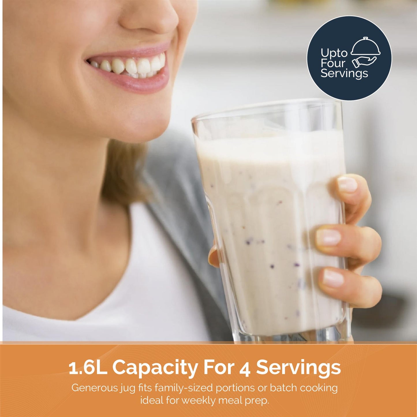 Rediffusion SmartSoup Plus 3-in-1 Soup, Smoothie & Jam Maker - Black