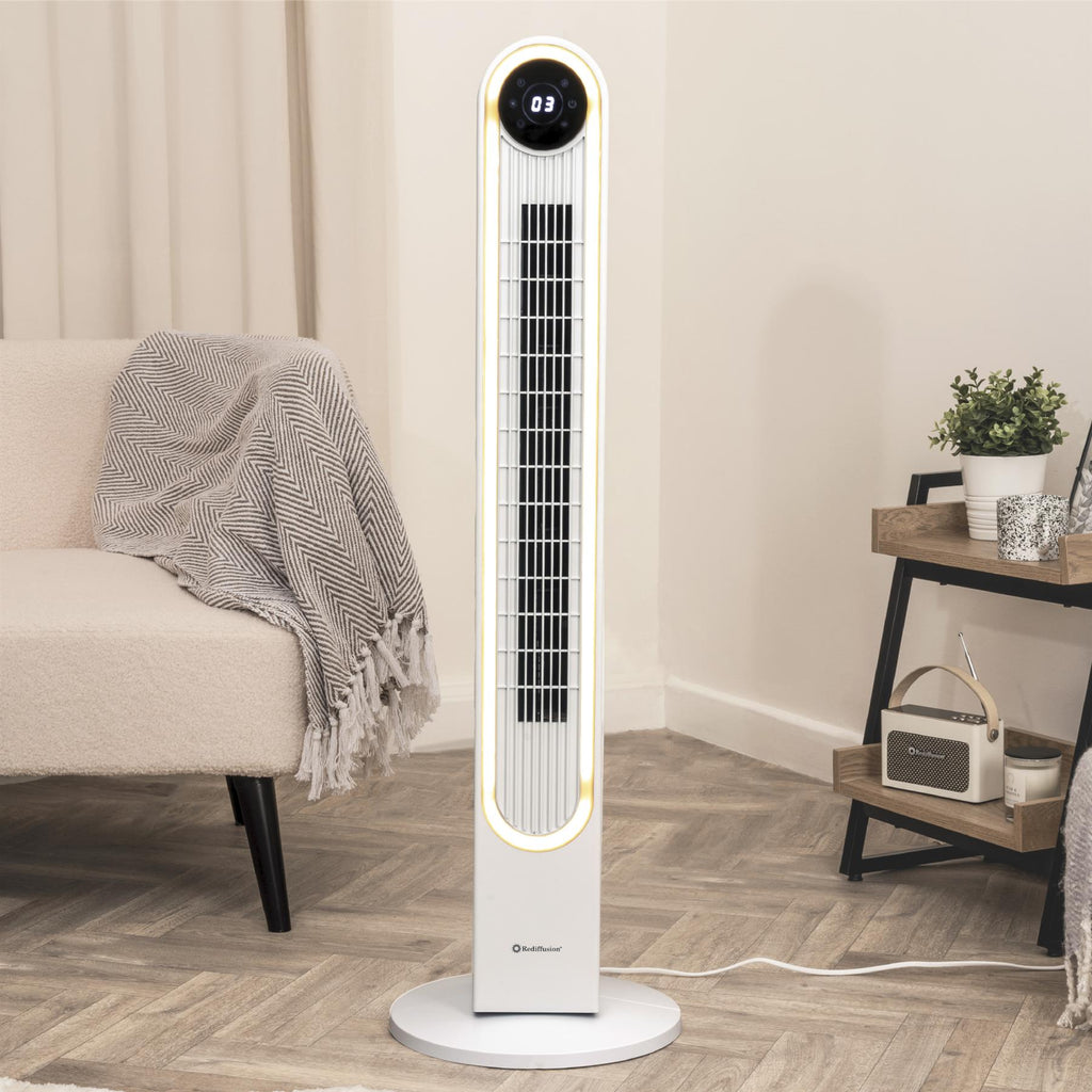 Rediffusion Halo 42" Digital Tower Fan