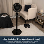 Rediffusion Air360 Adjustable Height Oscillating Fan