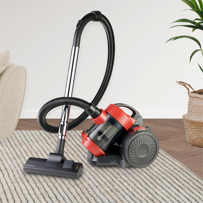 Rediffusion Multi Cyclonic Bagless Vacuum Cleaner Red