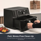 Rediffusion ClearCook 9L Dual Zone Air Fryer with Viewing Window