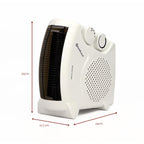 Rediffusion Portable Dual Position Fan Heater