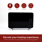 Rediffusion Smart Glass Panel Heater