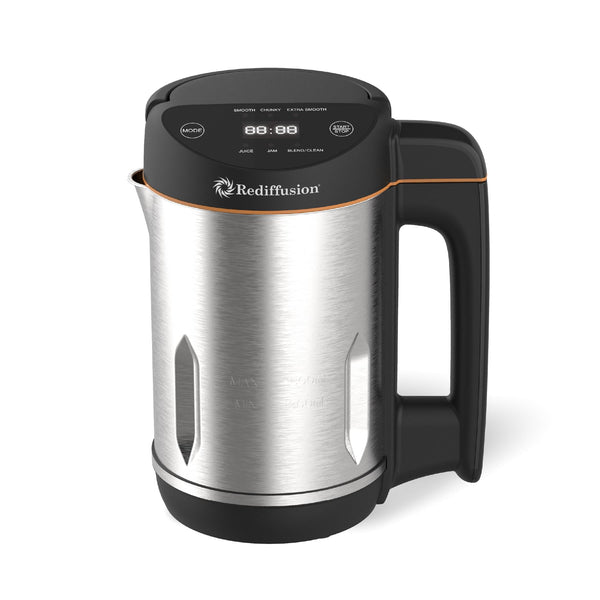 Rediffusion SmartSoup Plus 3-in-1 Soup, Smoothie & Jam Maker - Black