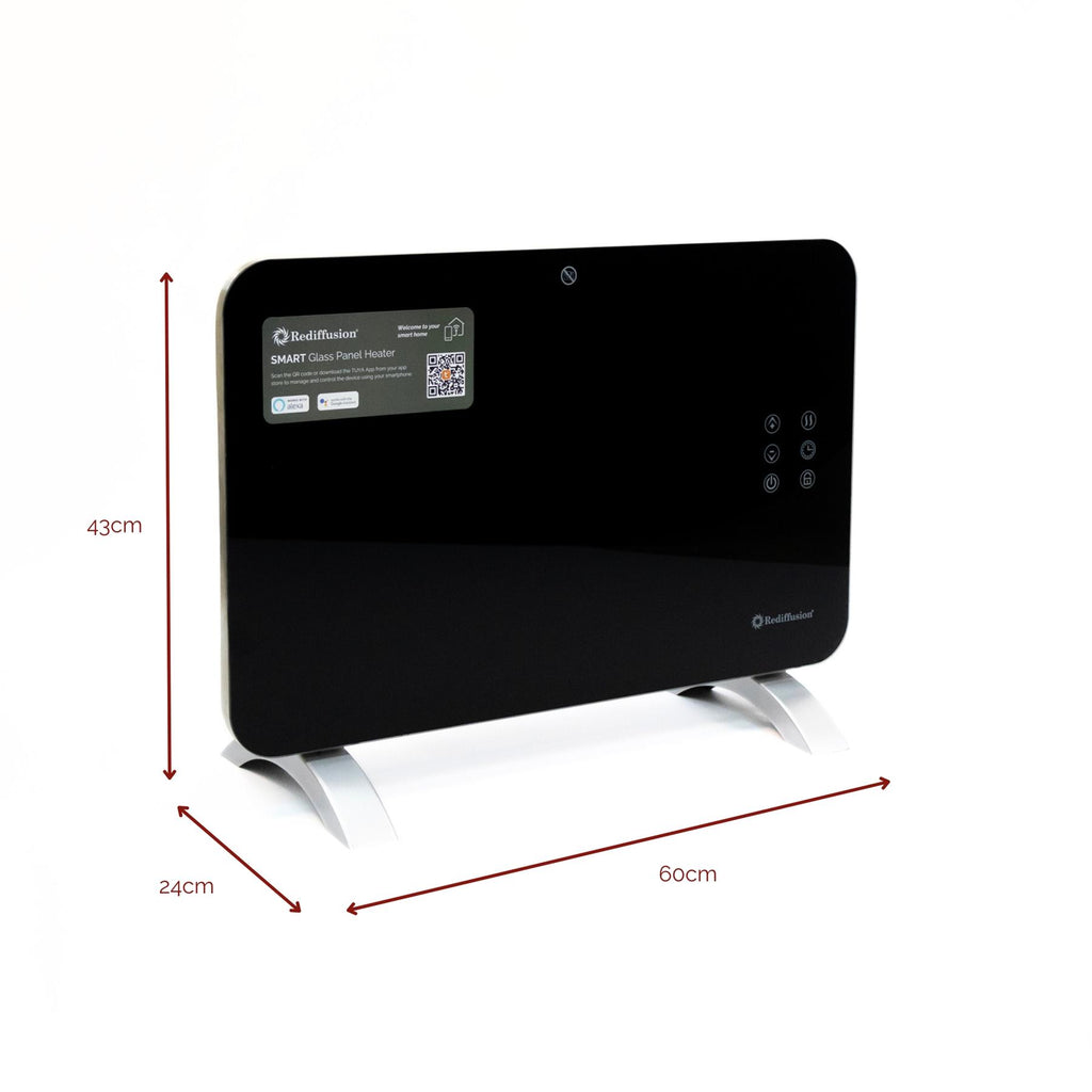 Rediffusion Smart Glass Panel Heater
