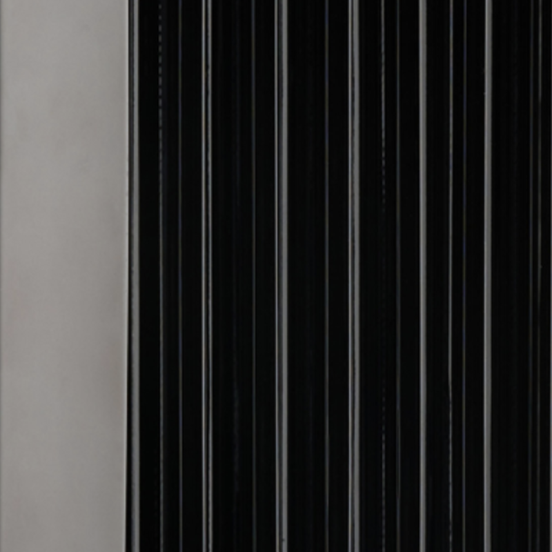 Rediffusion Vintage 9 Fin Oil Filled Radiator 2KW Black