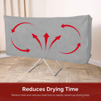 Rediffusion Winged Heated Clothes Airers