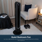 Rediffusion Halo 42" Digital Tower Fan - Black