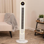 Rediffusion Halo 42" Digital Tower Fan - White