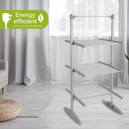 Rediffusion Heated 3 Tier Clothes Airer