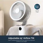 Rediffusion Air360 Adjustable Height Oscillating Fan
