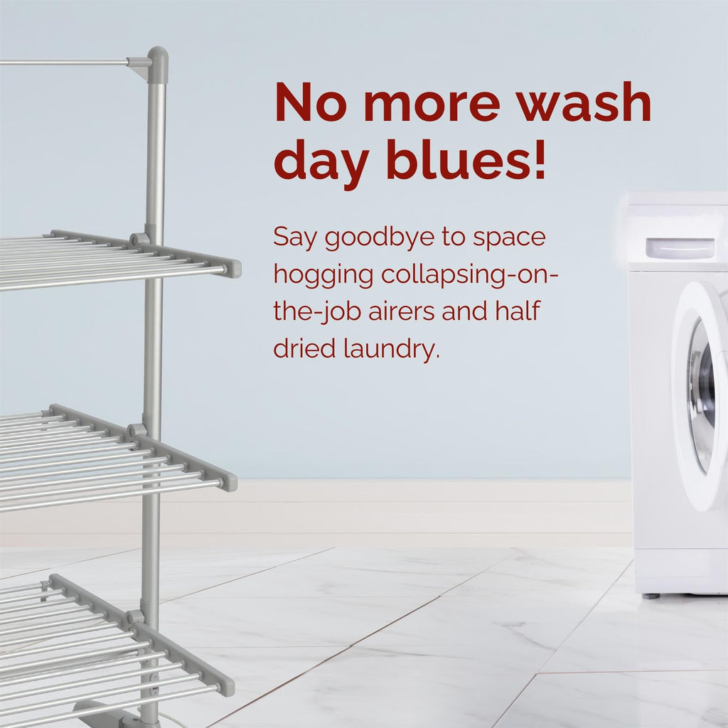 Rediffusion Tiered Heated Clothes Airers