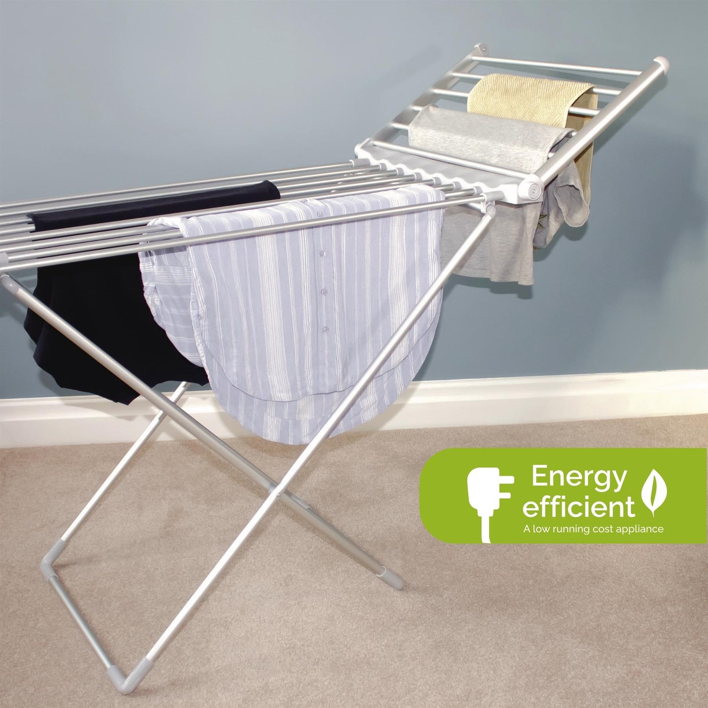 Rediffusion Winged Heated Clothes Airer