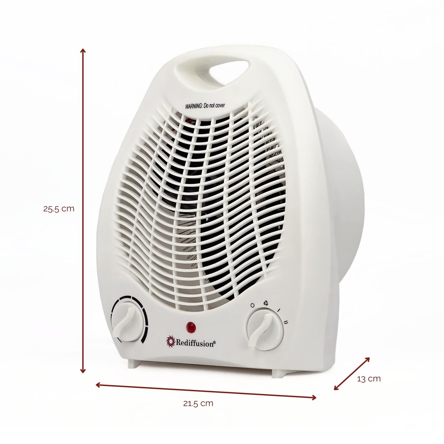 Rediffusion 2000W Portable Fan Heater