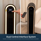 Rediffusion Halo 42" Digital Tower Fan - Black