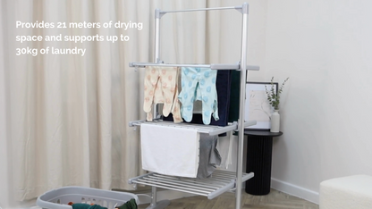 Rediffusion Heated 3 Tier Clothes Airer