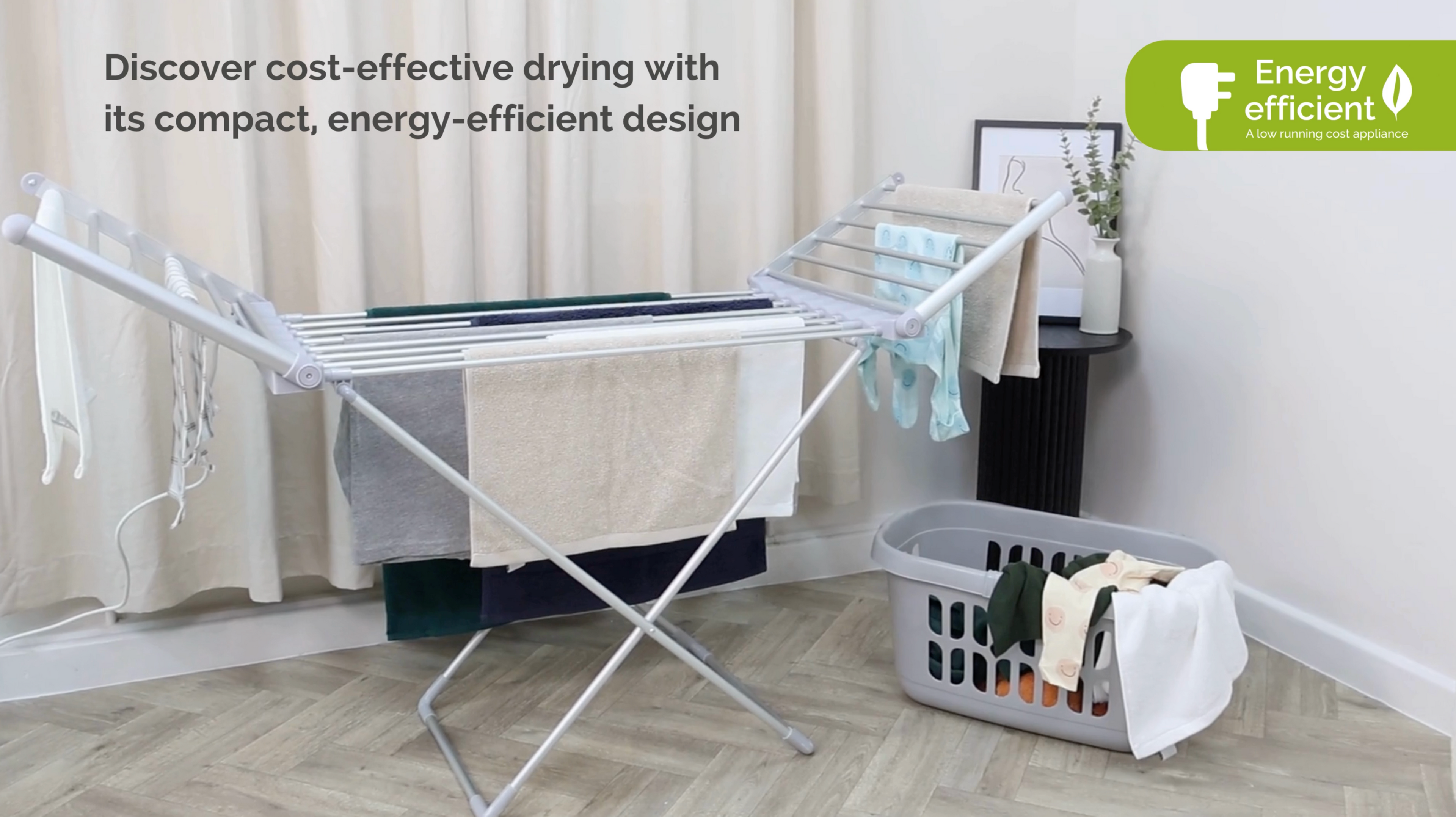 Rediffusion Winged Heated Clothes Airer
